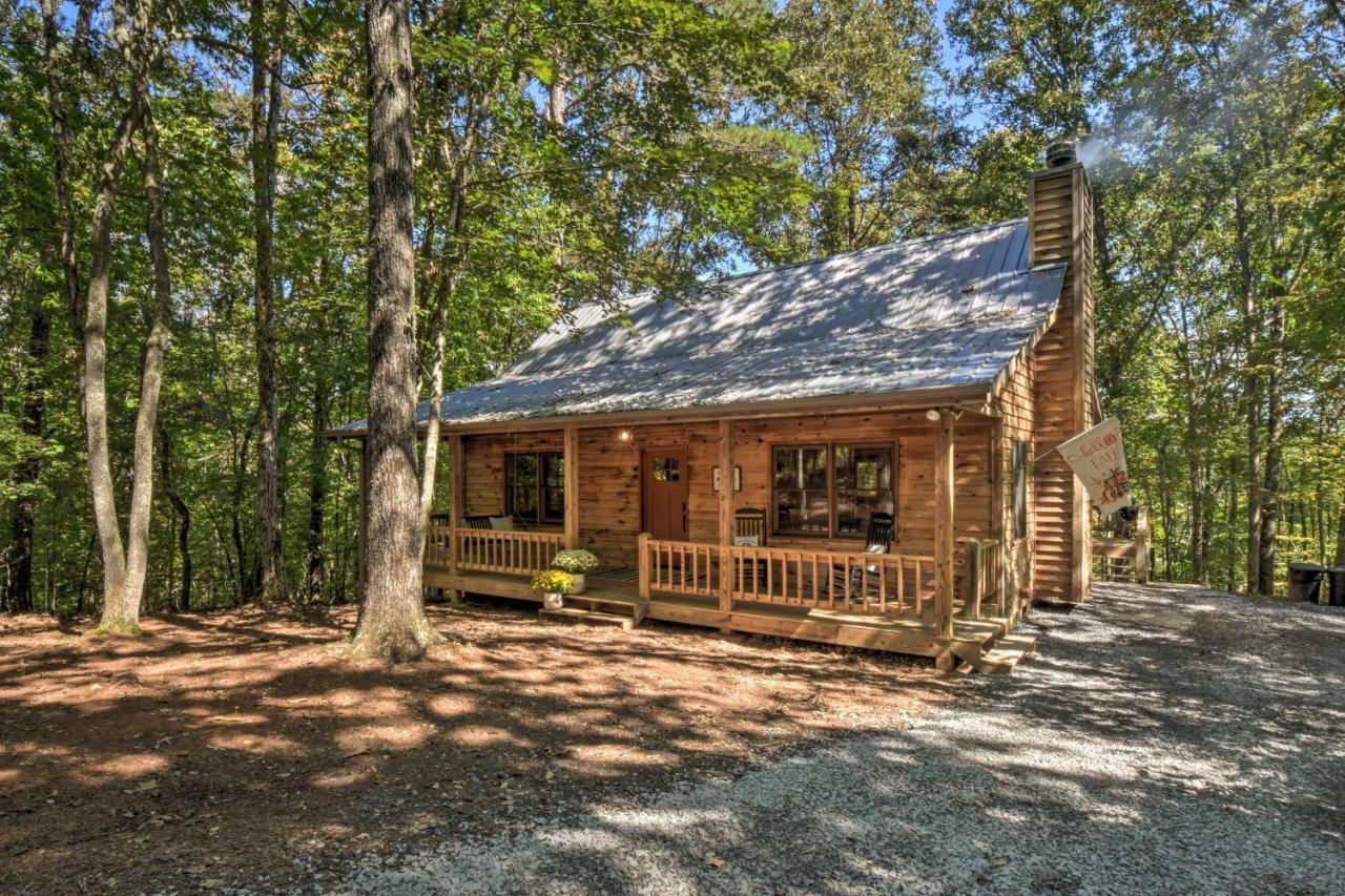 Blue Ridge Cabin Hot Tub, Fire Pit And Grill! Exterior foto